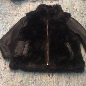 Girls fur jacket